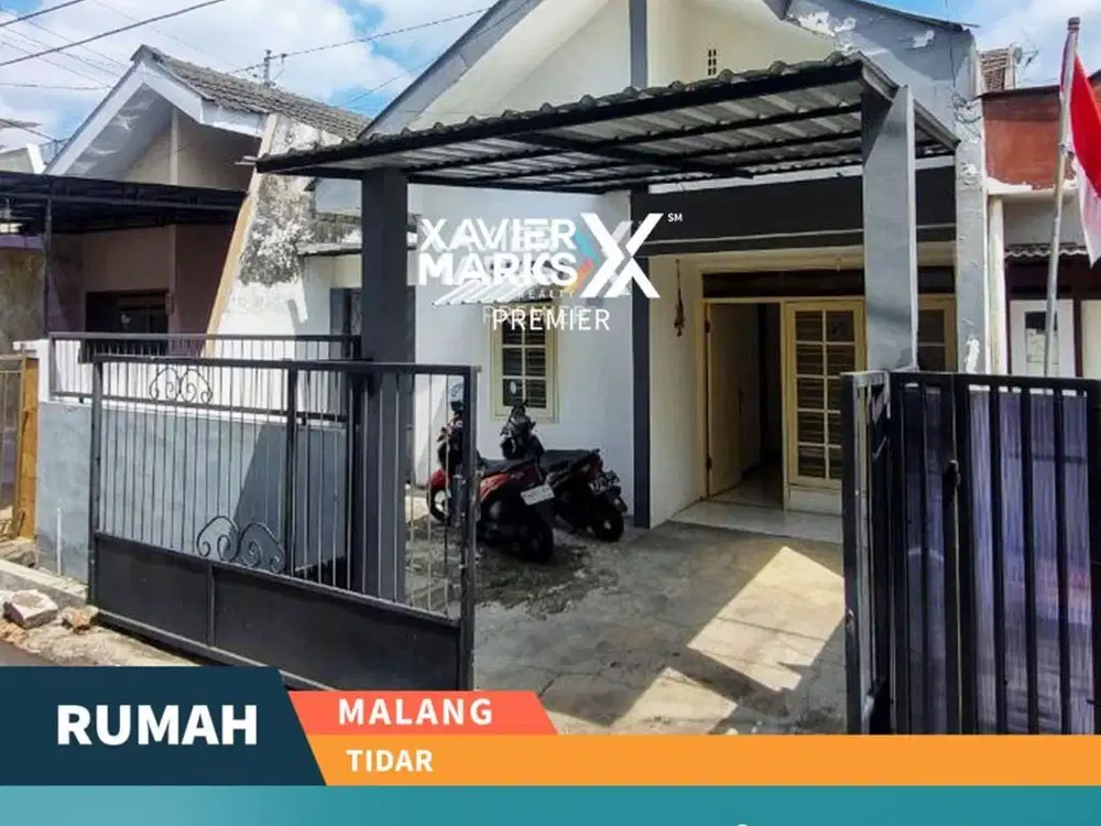 Dijual Rumah Murah Siap Huni 3 KT di Tidar Malang