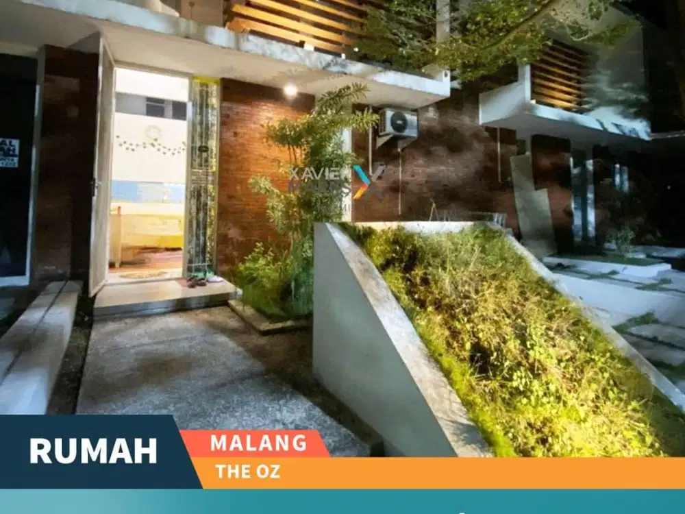 Dijual Rumah Minimalis Terawat di The Oz Tidar Malang