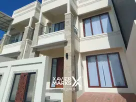 V1 Dijual Rumah Villa Estetik View Cantik Furnished di Batu Malang