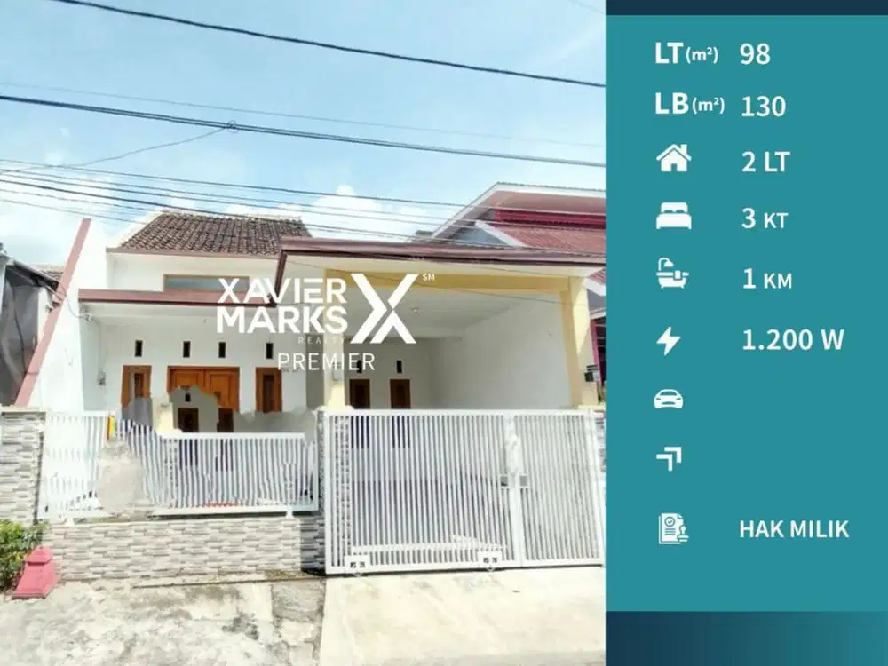 Dijual Rumah Murah Dekat Exit Tol di Sawojajar Malang
