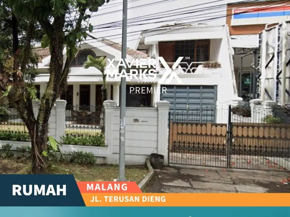 Rumah Lokasi Premium Tepi Jalan Raya Terusan Dieng Malang