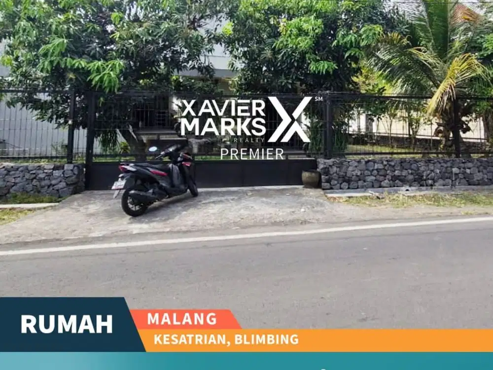 Rumah Row Jalan Lebar di Kesatrian Blimbing Malang Siap Huni
