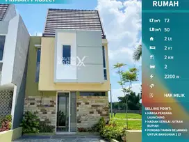 Dijual Rumah Bagus Siap Huni Dekat Balai Kota di Bengawan Solo Malang