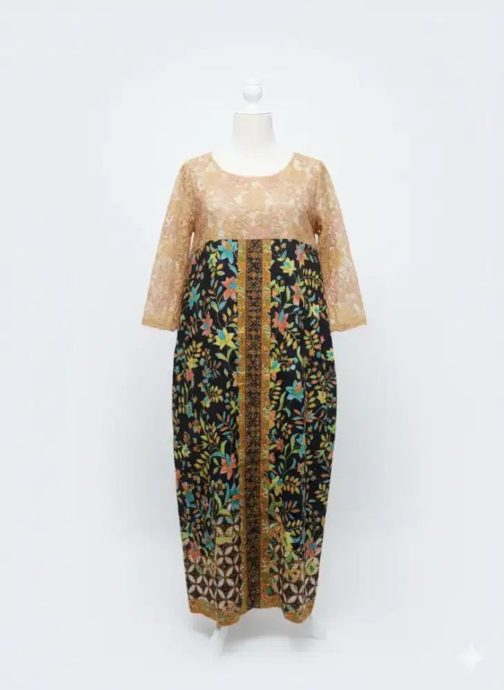 Kebaya Batik Modern Lengan 3/4