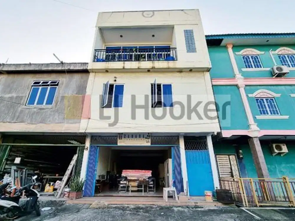 Ruko Pasar Rakyat 3 Lantai Di Sungai Panas