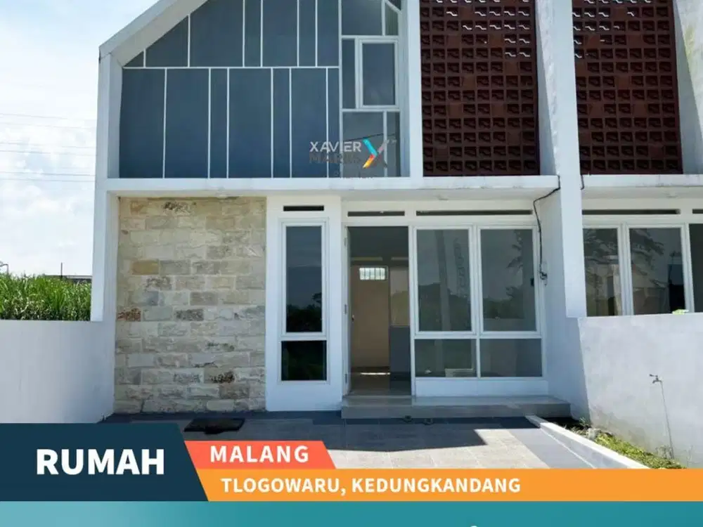 Dijual Murah Rumah Baru Minimalis One Gate System di Tlogowaru Malang