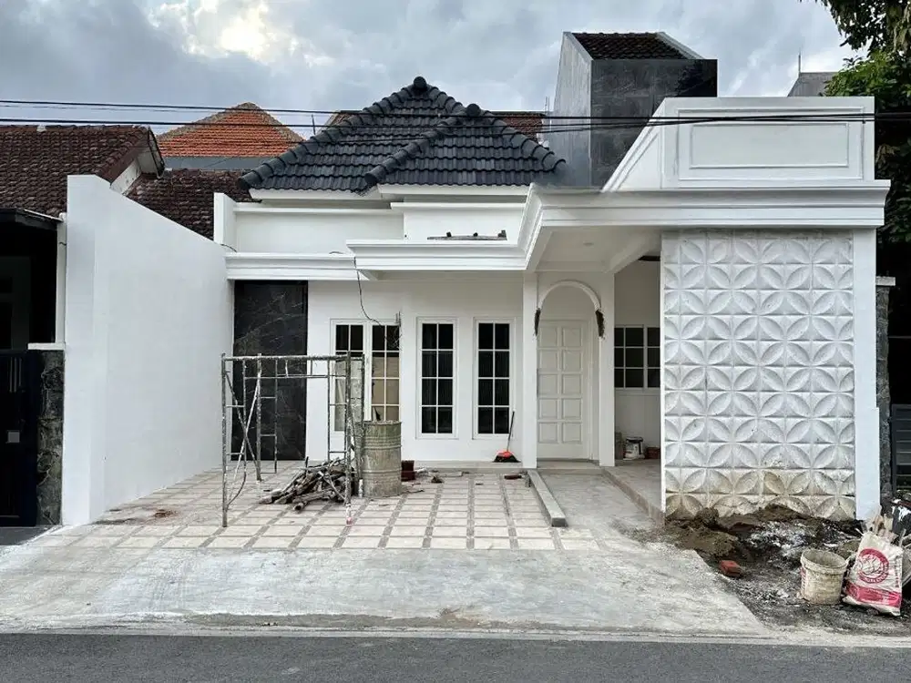 Dijual Rumah Baru Renovasi Dekat Exit Tol di Sawojajar Malang