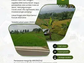 Investasi Lahan dengan View Pegunungan + Sumber Mata Air, di Bogor