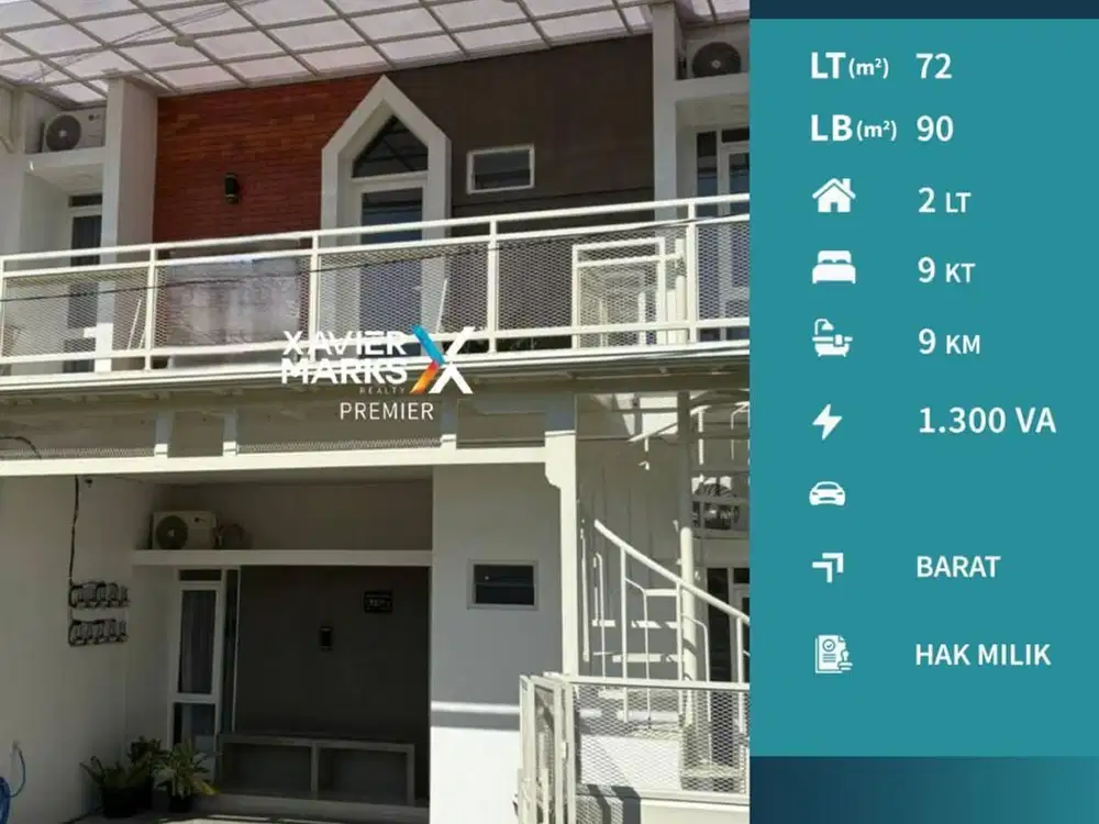 Dijual Rumah Kost Exclusive Baru Full Furnish di Merjosari Kota Malang