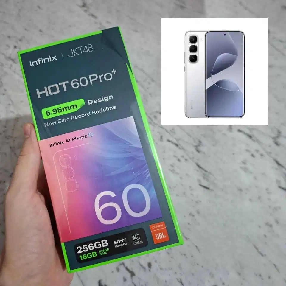 New Segel Infinix Hot 60 Pro+ Plus 8/256GB