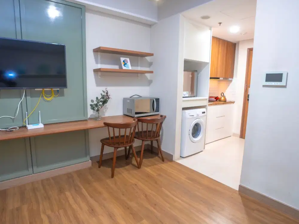 Dijual Apartemen Skandinavia Tangcity Lantai 35 – View Kota, Fully Fur