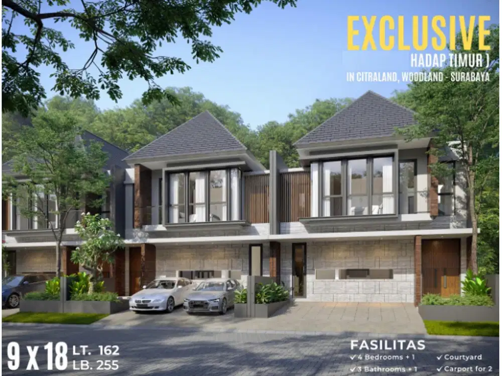 Rumah New Gress Minimalis Elegan Modern Citraland Cluster Favorite