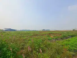 Tanah Lahan Industri 5000m2 dalam kawasan aman di Legok Tangerang
