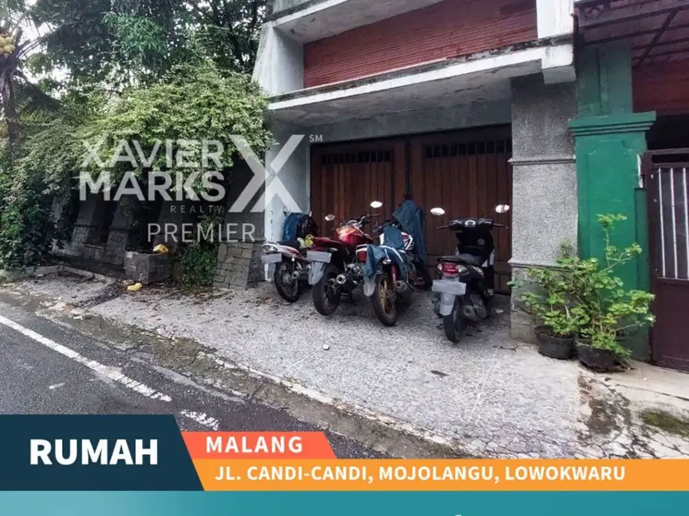 f010  Rumah Dijual atau Disewakan Murah di Jl.Candi-candi,Malang