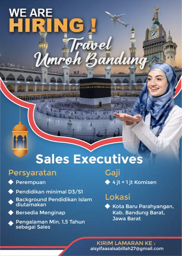 LOWONGAN KERJA DI TRAVEL UMROH