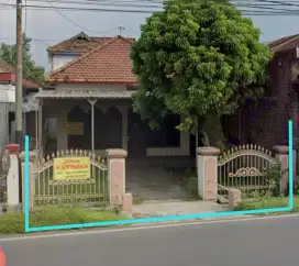Rumah 1,5 Lt, Nol Jalan Provinsi, Jalan Raya Bangsal, Mojokerto