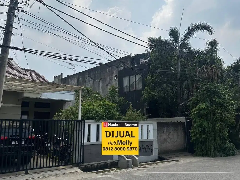 Rumah Minimalis yg luas Komplek Billymoon Pondok Kelapa Jakarta Timur