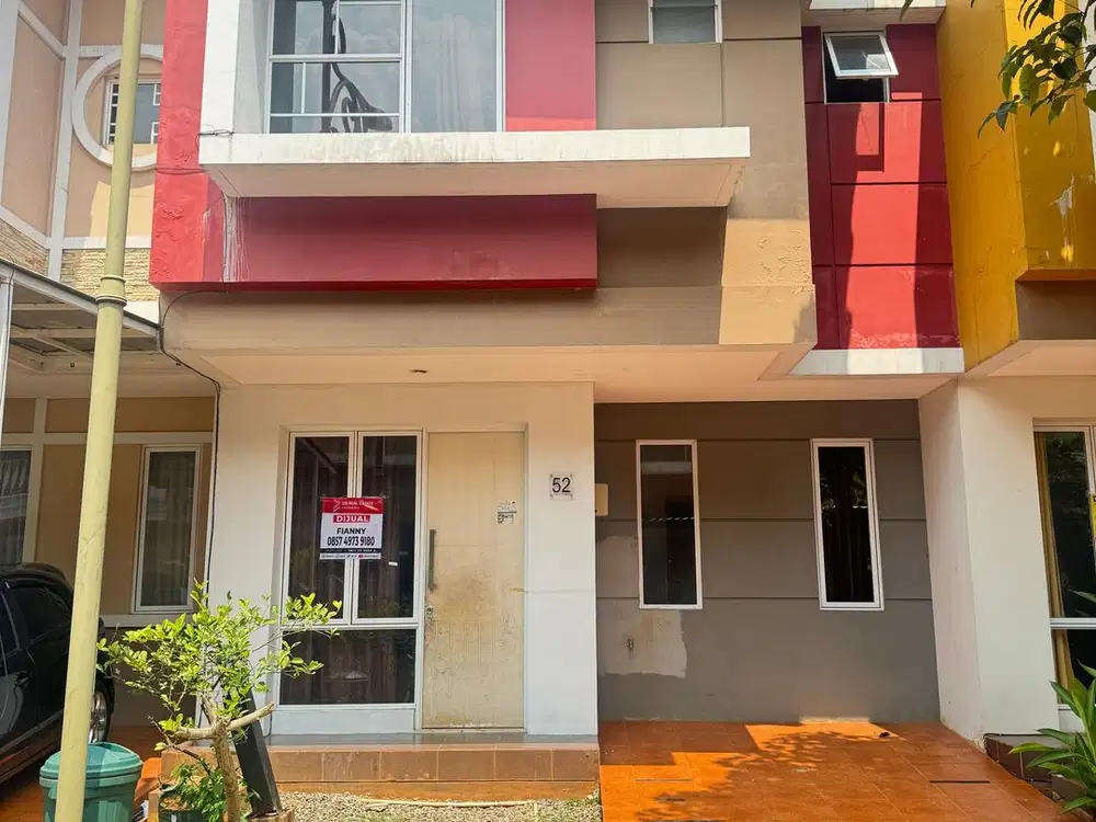 Dijual rugi Rumah ukuran 6x8 di cluster Malibu  Gading  serpong
