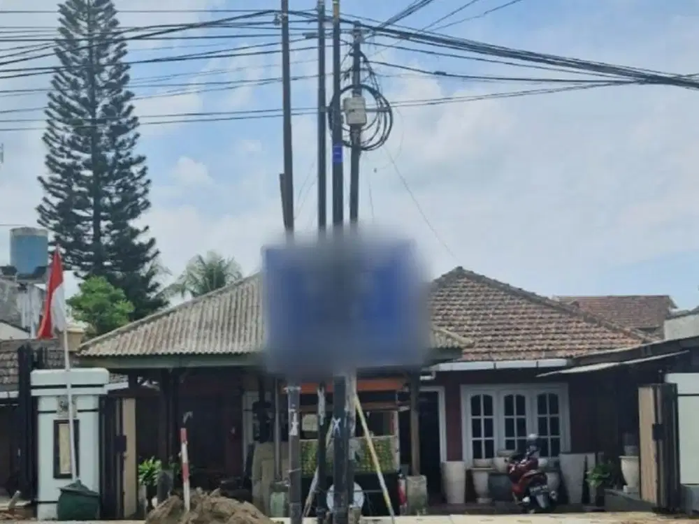 g036 Rumah Hitung Tanah di Raya Sengkaling Harga Miring