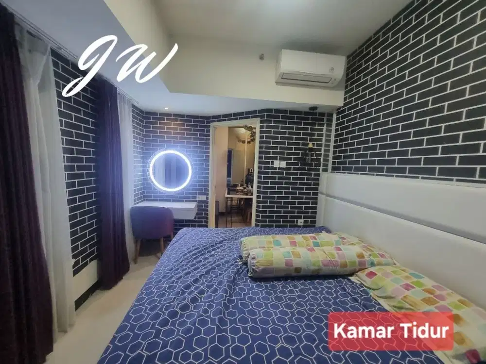 DISEWAKAN APARTEMEN FULL FURNISH CORNER AMOR PAKUWON CITY