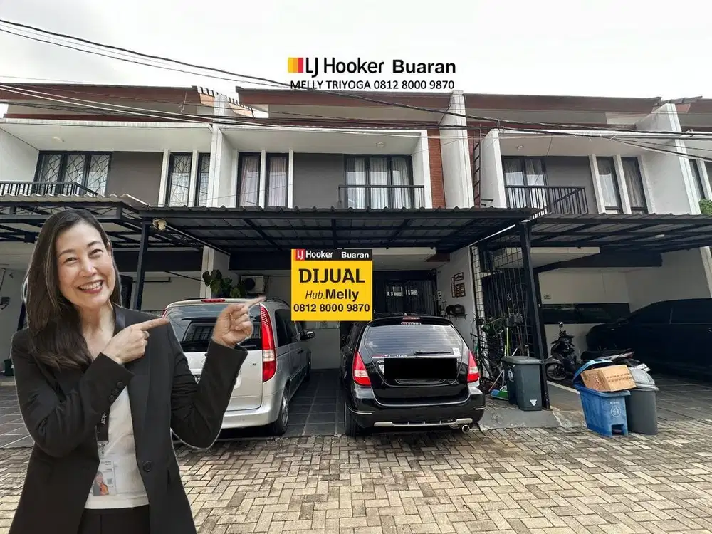 Rumah Modern Cluster Ellana Residence Cikunir Bekasi Selatan