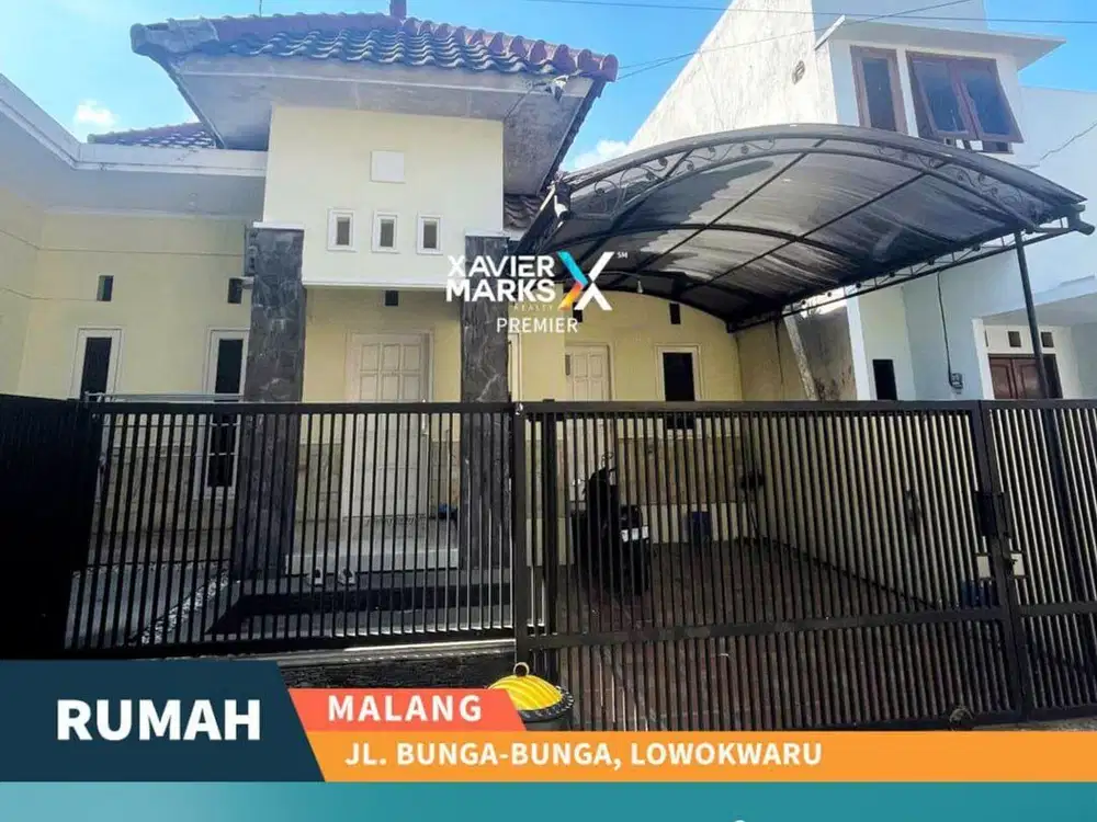 Disewakan Rumah Semi Furnish Siap Huni di Jalan Bunga2, Soehat Malang