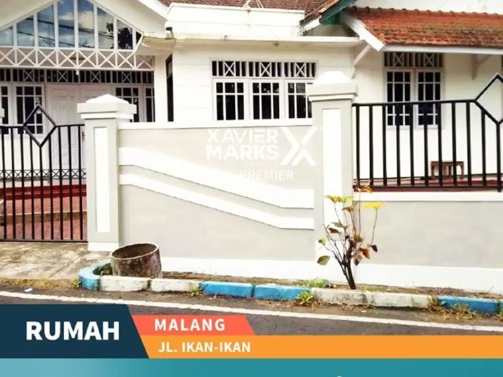e119 Dijual Rumah Terawat Siap Huni Jl Ikan - Ikan, Blimbing Malang