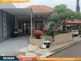 DISEWAKAN RUMAH di Perumahan Green Hills - Karangploso, Malang