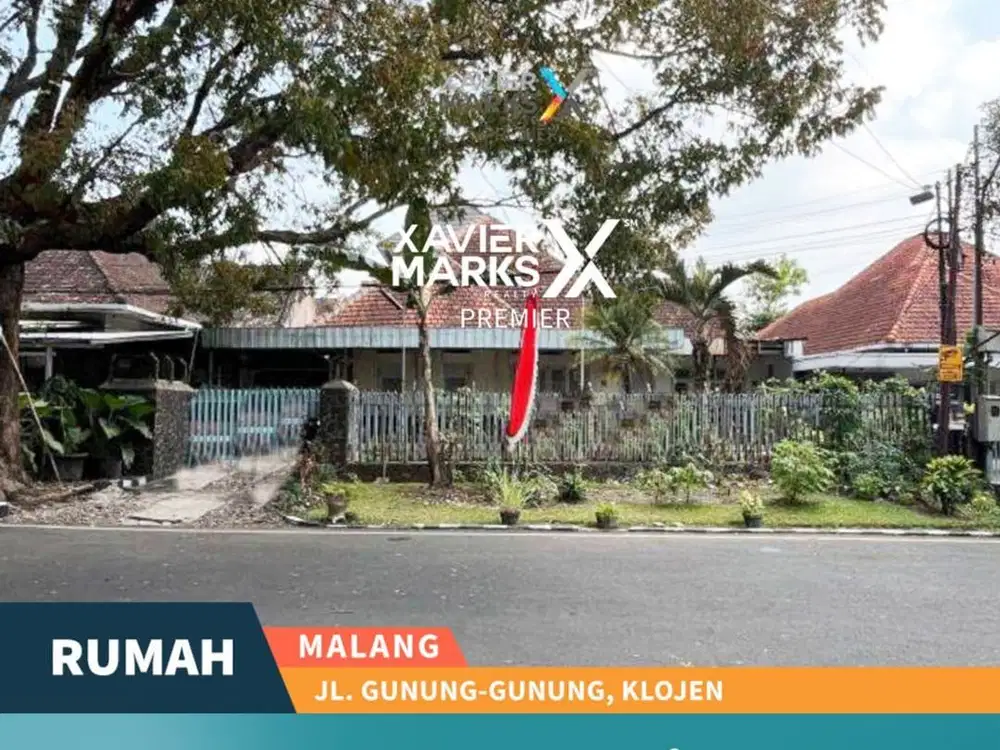 g067 Rumah Klasik Terawat selangkah dari Boulevard Ijen Kota Malang