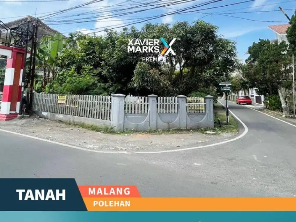 e124 Tanah Dijual Lokasi Strategis dekat Rampal Malang