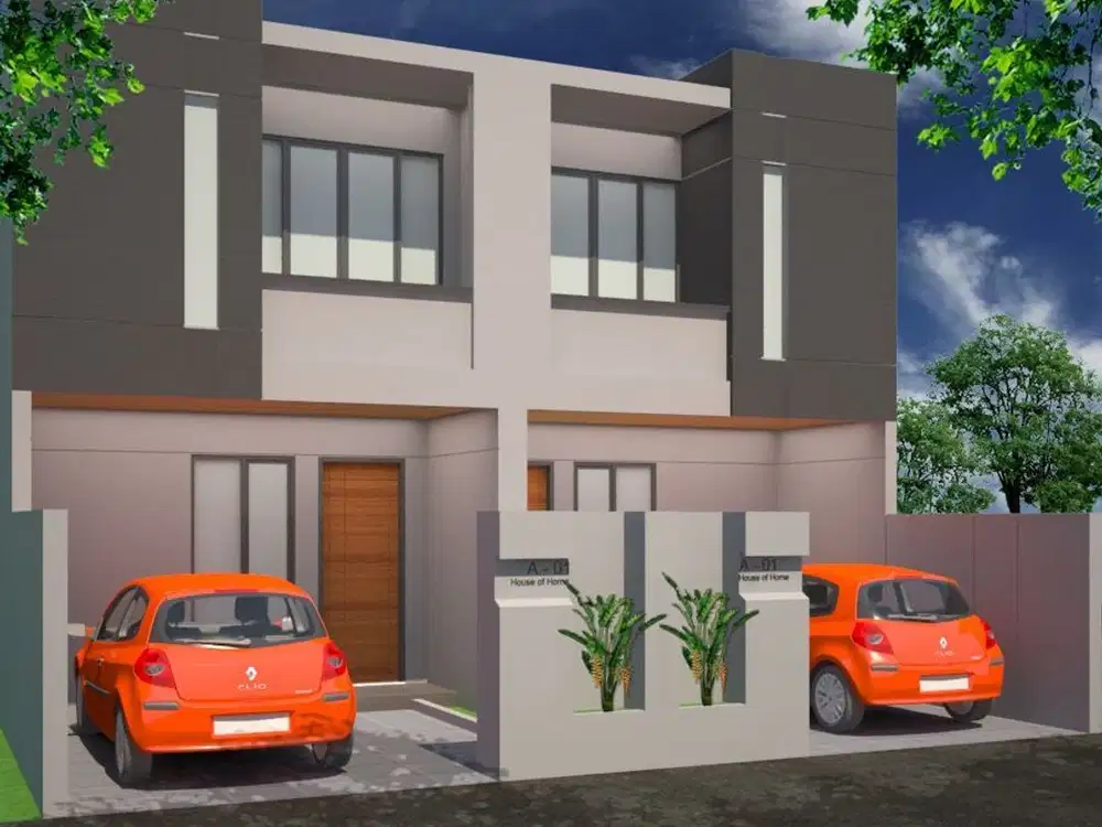 Rumah Baru 2 Lantai Di Setro Timur Surabaya Timur