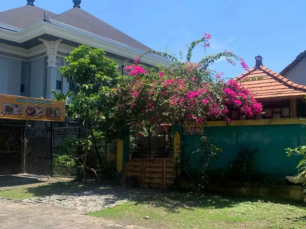 Tanah Murah Bonus Bangunan Jl Letda Tantular Renon