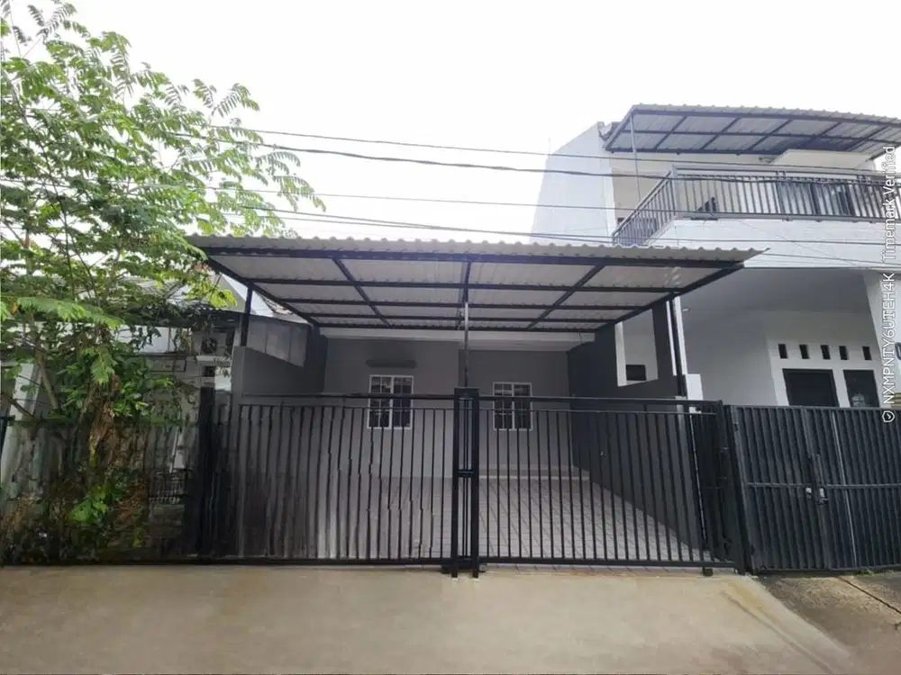 Rumah siap huni sudah Renovasi bisa KPR Semua Bank Nusaloka Bsd
