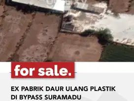 Di jual/take over pabrik ex daur ulang plastik