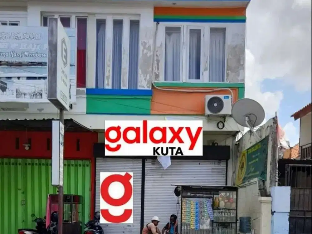 Ruko area Pemukiman padat di Monang Maning Denpasar Barat