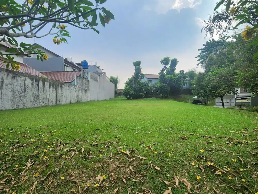 Kavling kotak 240m2 jarang ada di Giri Loka BSD dekat sekolah