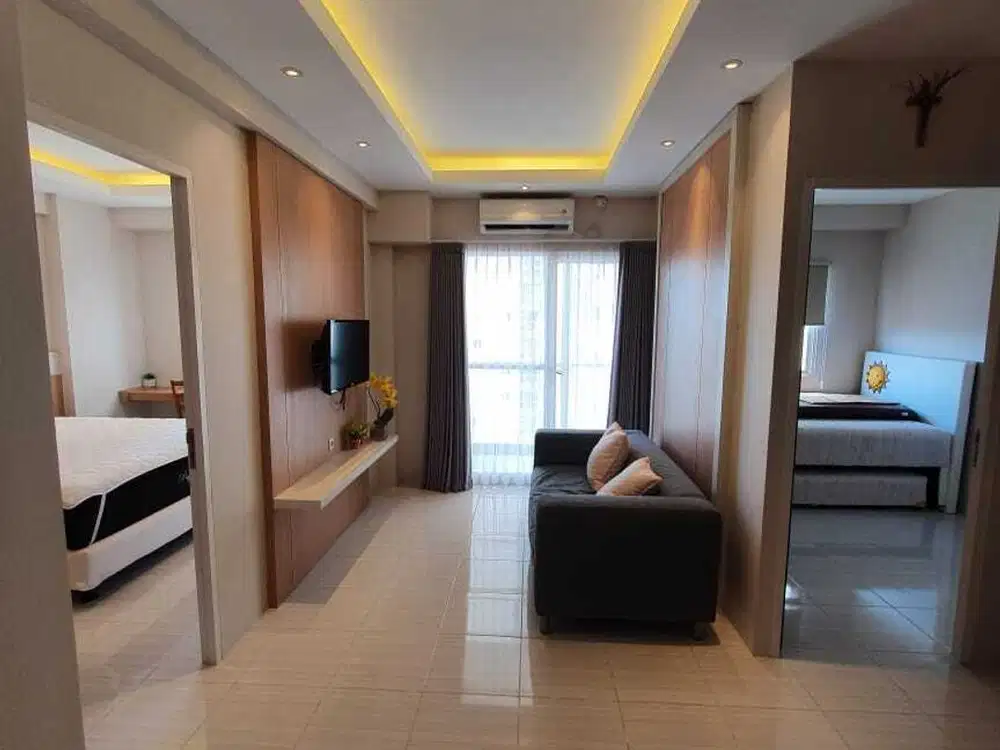 Apartemen 2 BR Full Furnish Puncak Dharmahusada Surabaya