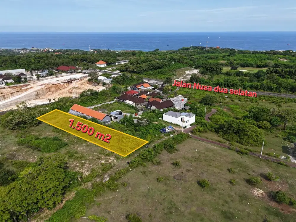 Dijual Tanah Strategis Dekat Kempinski Nusa Dua
