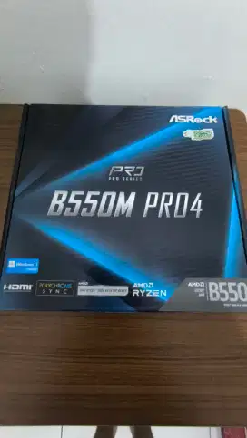 Motherboard B550M PRO4 [AM4] Baru