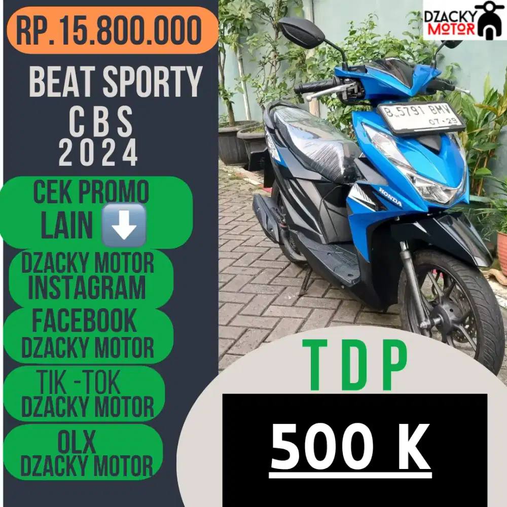 BEAT SPORTY CBS 2024 DP PROMO SECOND BERKUALITAS