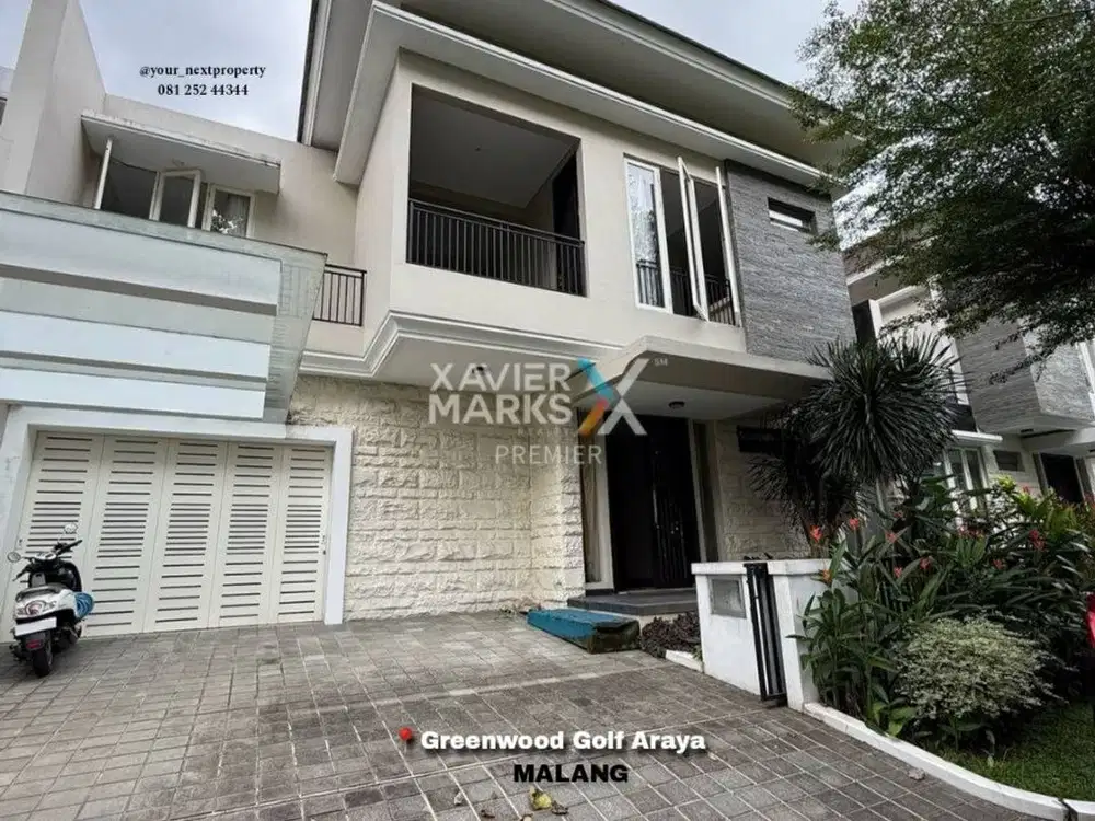 Dijual Rumah Modern Full Furnish Di Greenwood Golf Araya Malang(OLX300