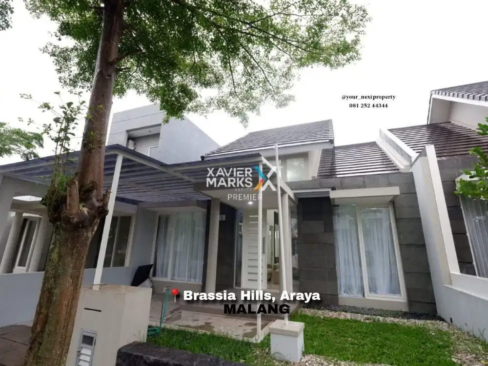 Rumah Minimalis Full Furnish Di Brassia Hills, Araya, Malang(OLX292)