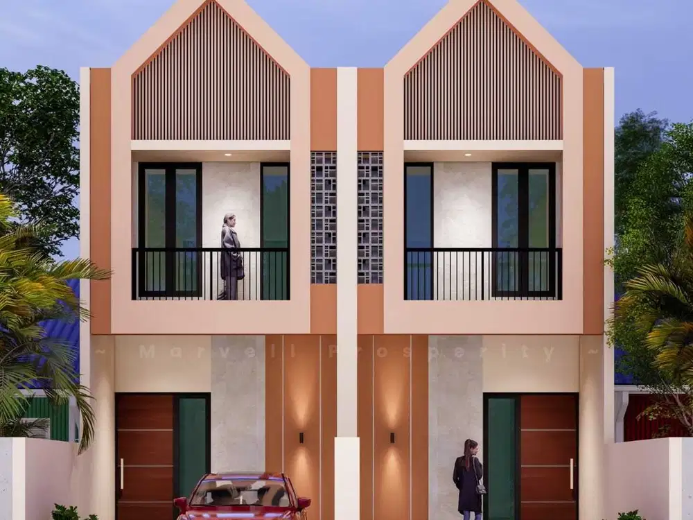 Rumah Baru 2 Lantai Di Perumahan Gunung Anyar Emas Surabaya
