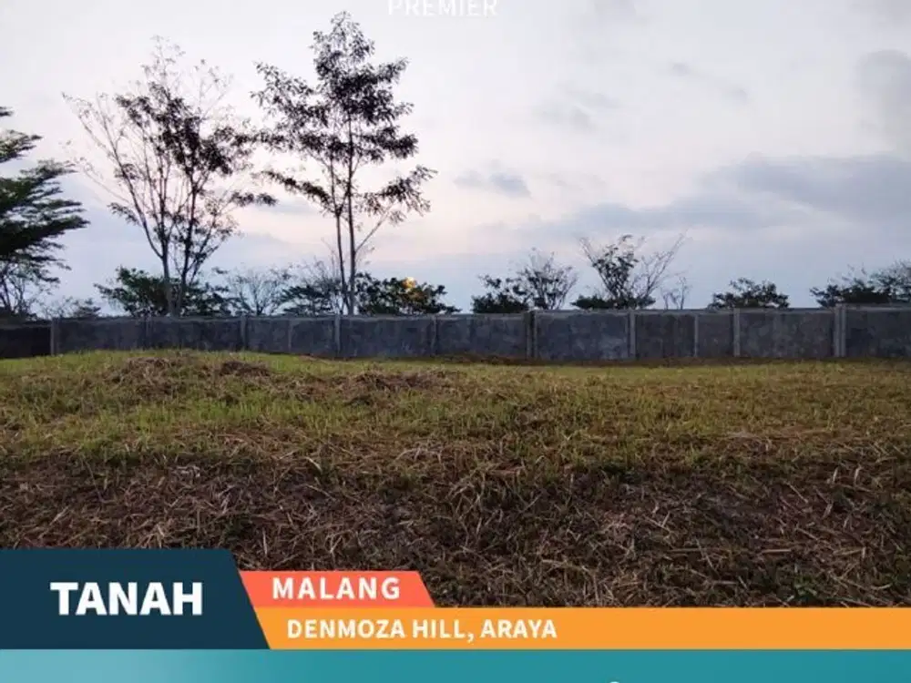 Tanah Kavling Siap Bangun Dijual Di Denmoza Hill, Araya, Malang