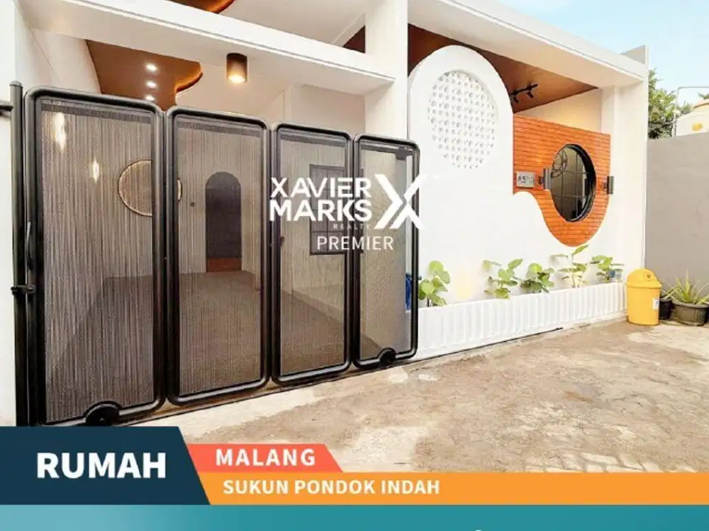 Rumah Baru Full Furnish + Elektronik Baru, Di Perum.Sukun Pondok Indah