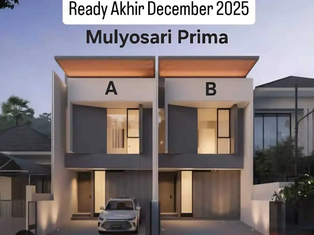 Dijual Rumah Mulyosari Prima Baru Gress Bisa KPR! Dkt Sutorejo!