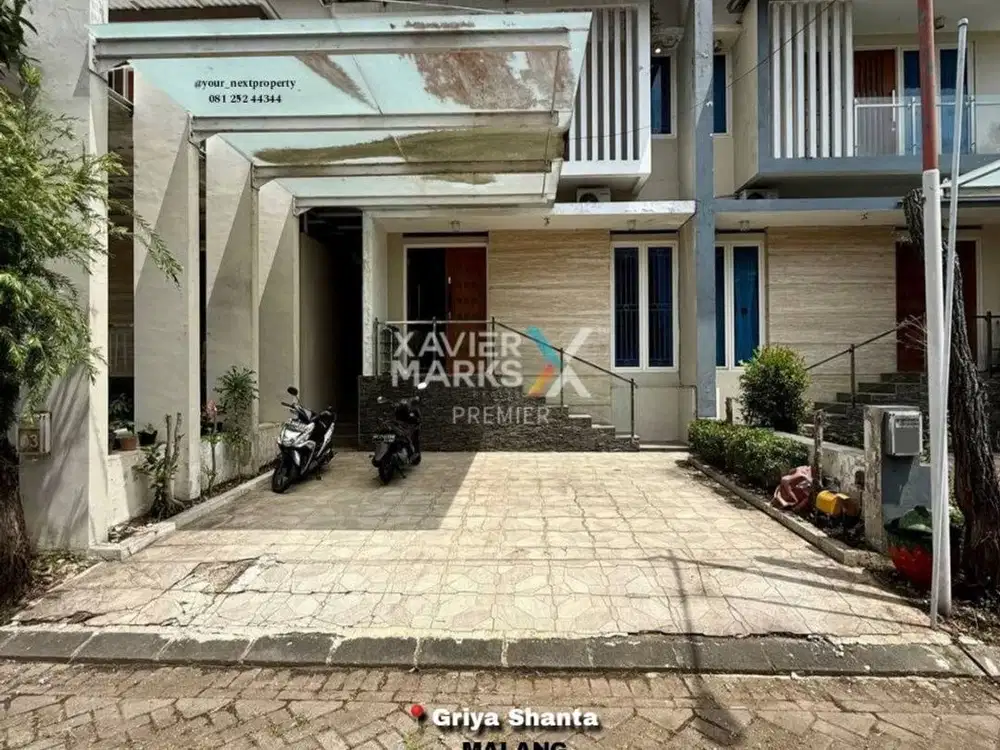 Rumah Modern Minimalis Di Griya Shanta Lowokwaru Malang(OLX284)
