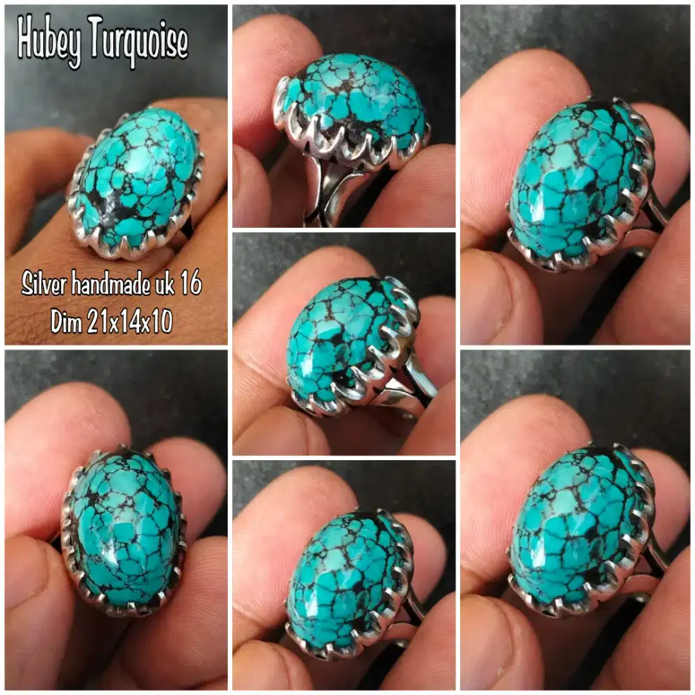 Hubey turquoise perak handmade uk 16