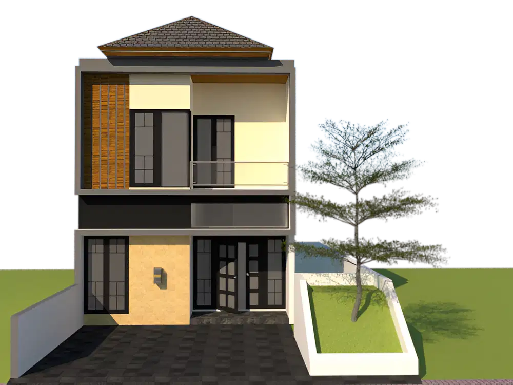 Rumah Cantik Dekat RSUD Bogor, Free Disain Fasad, Fresh Launching
