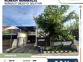 Rumah Di Rungkut Mejoyo Surabaya Siap Huni Lingkungan Nyaman